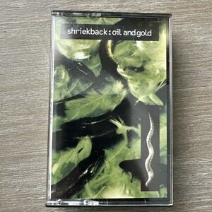 Shriekback Oil And Gold cassette‎ tape 1985 New Wave Post Punk Synth Rock